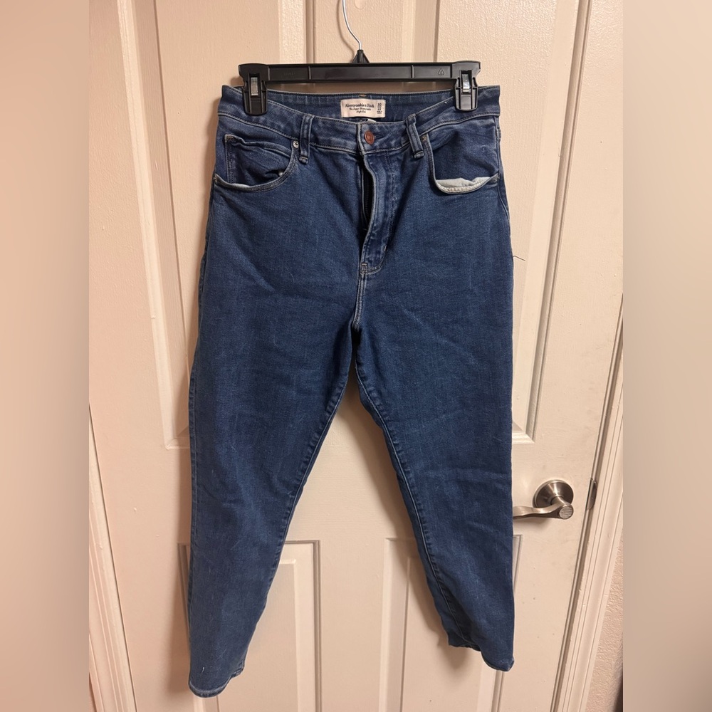 A&f high rise super skinny ankle 10/30